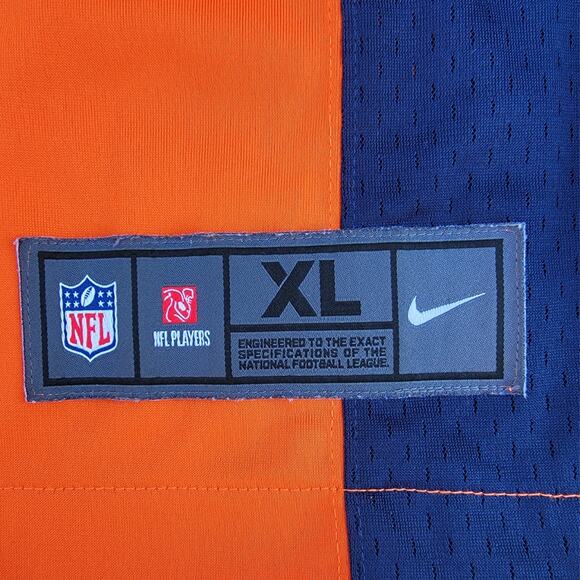 Denver Broncos #13 Trevor Siemian NFL Nike On Field Jersey Size Men’s XL - Picture 5 of 7